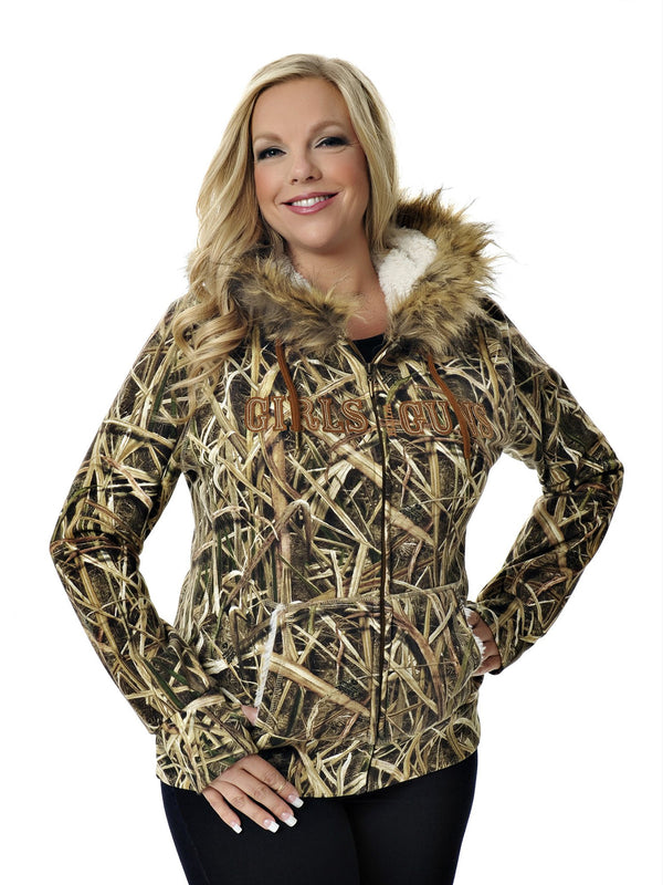 GWG camo jacket Mossy Oak Blades American Outdoor Woman